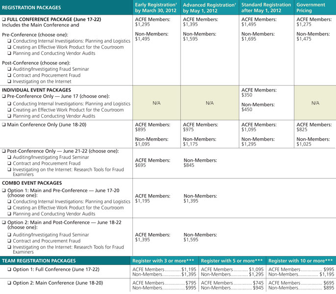 23rd - Pricing Table